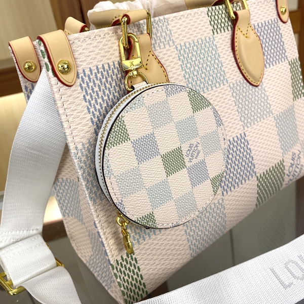 ルイヴィトンバッグ角部分ディテール